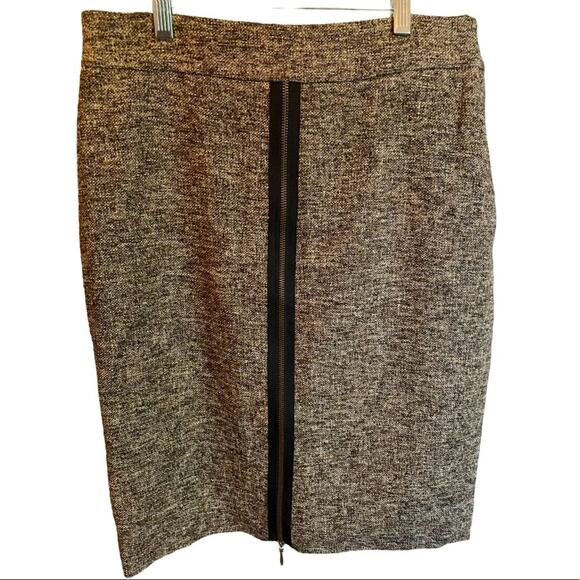 Classiques Entier Wool blend tweed Pencil Skirt 4 - Picture 1 of 9